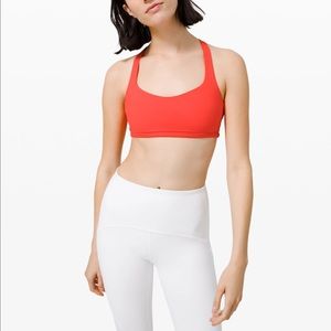Lululemon Free to Be *Light Support, A/B Cup - Thermal Red